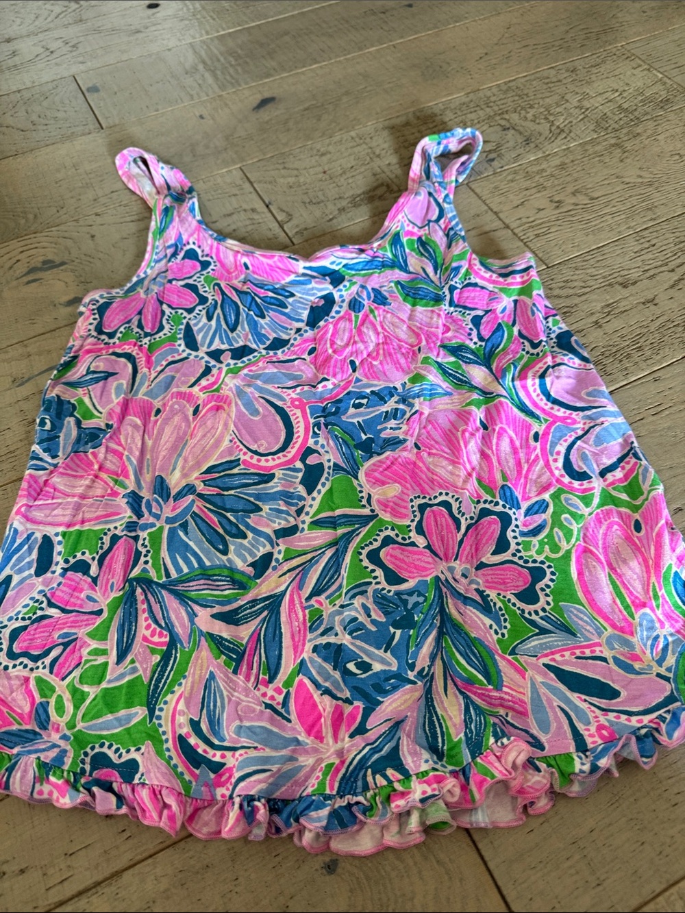 Lilly Pulitzer Floral Tank Top